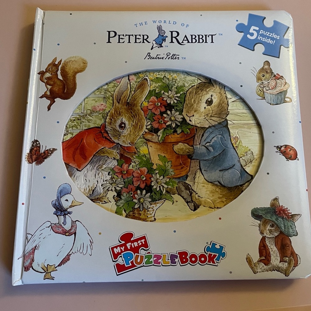 My First Puzzle Book Beatrix Potter’s The World of Peter Rabbit. Only 3 Puzzles